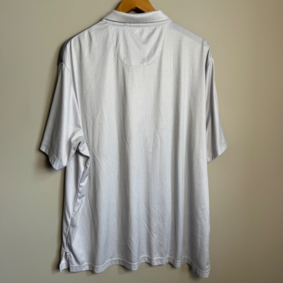 Ben Hogan Performance Men's Geometric Golf Polo Shirt Gray Size 2XL Outdoor - Picture 6 of 13